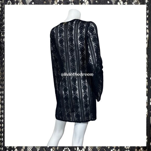 PilyQ Swimwear Midnight Ariana Lace Tunic XS/S $144 - Picture 13 of 16